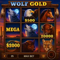 Bulletz - Wolf Gold Pokie - Pragmatic Play Casino Game